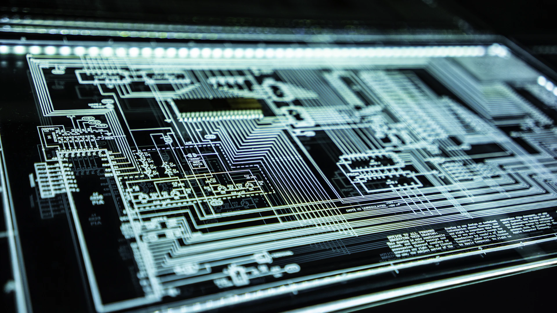 Secure computer circuitry representing modern cybersecurity